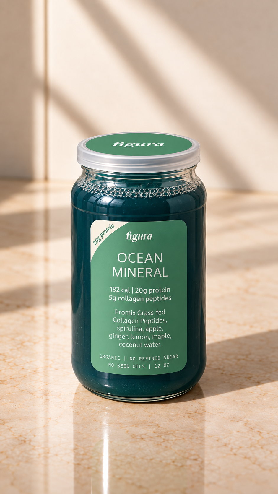 Ocean mineral w/20g protein & 5g collagen