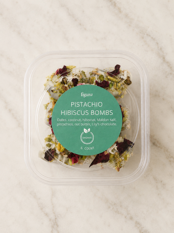 Pistachio hibiscus (pack of 6)