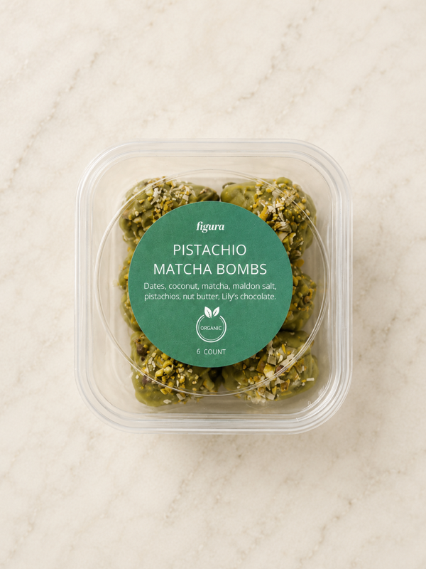Pistachio matcha dates (pack of 6)