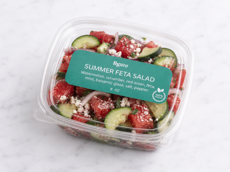 Summer feta salad