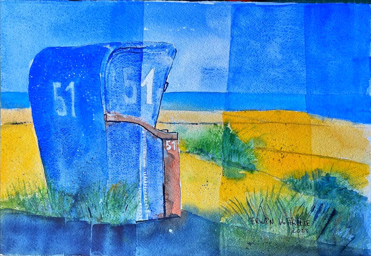 BlauerStrandkorb