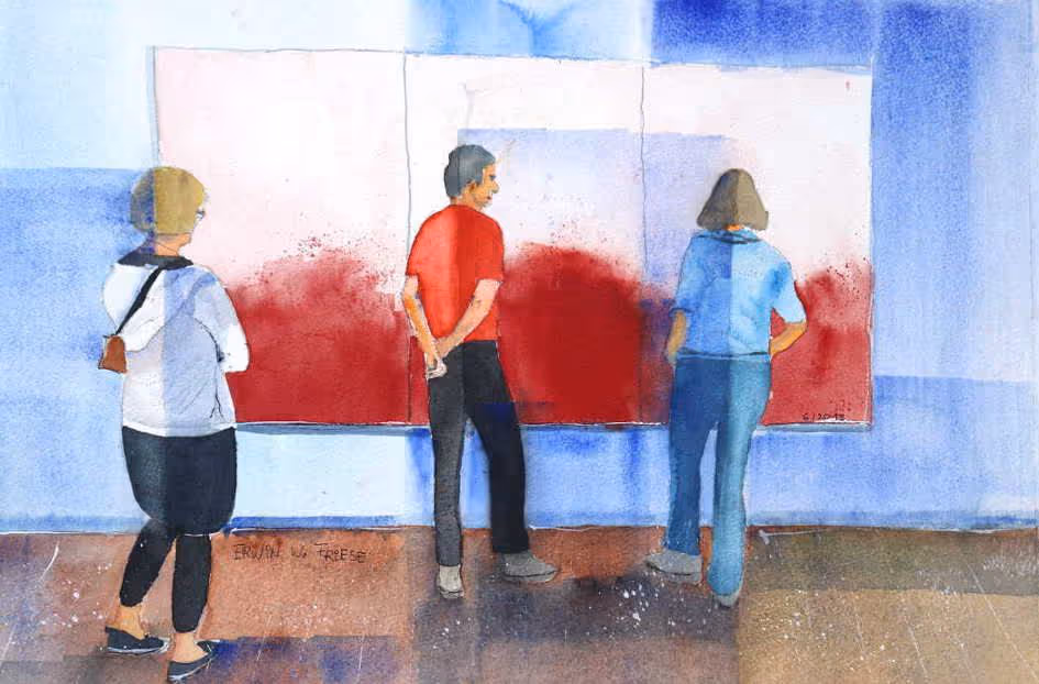Menschen in der Ausstellung 1