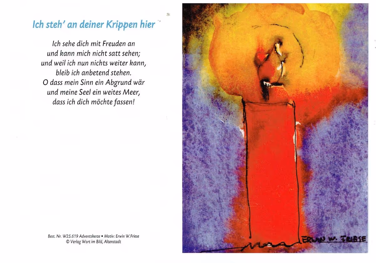 W-16 Weihnachtskarte