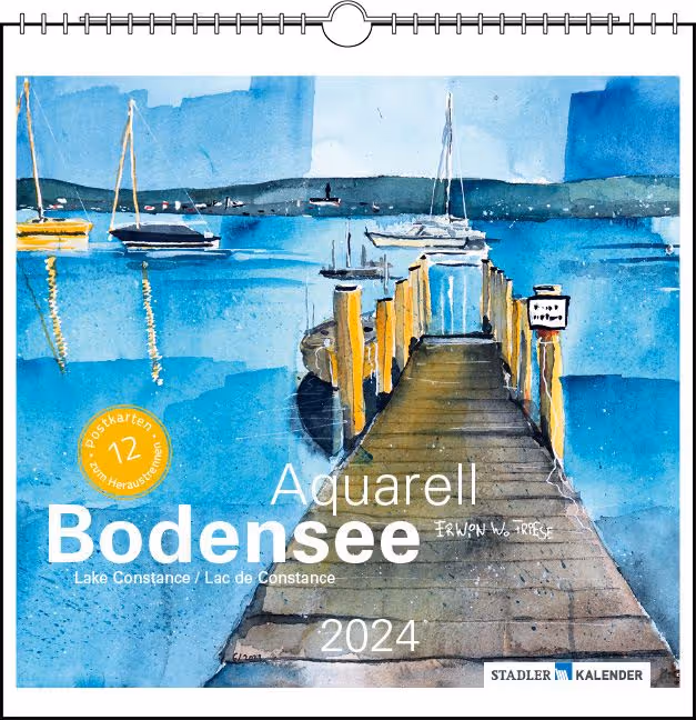 Aquarelle Bodensee 2024