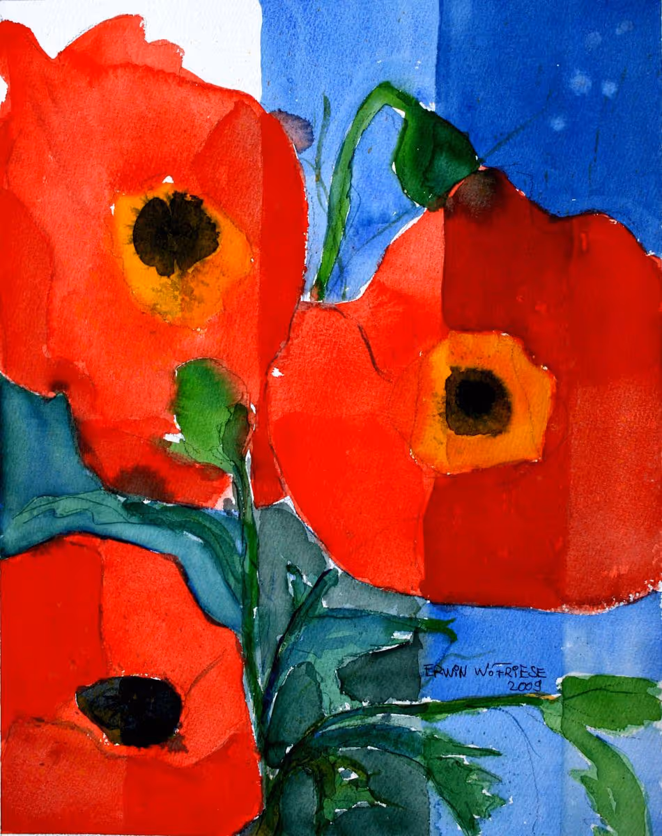 Blumen DreiMohnBlüten