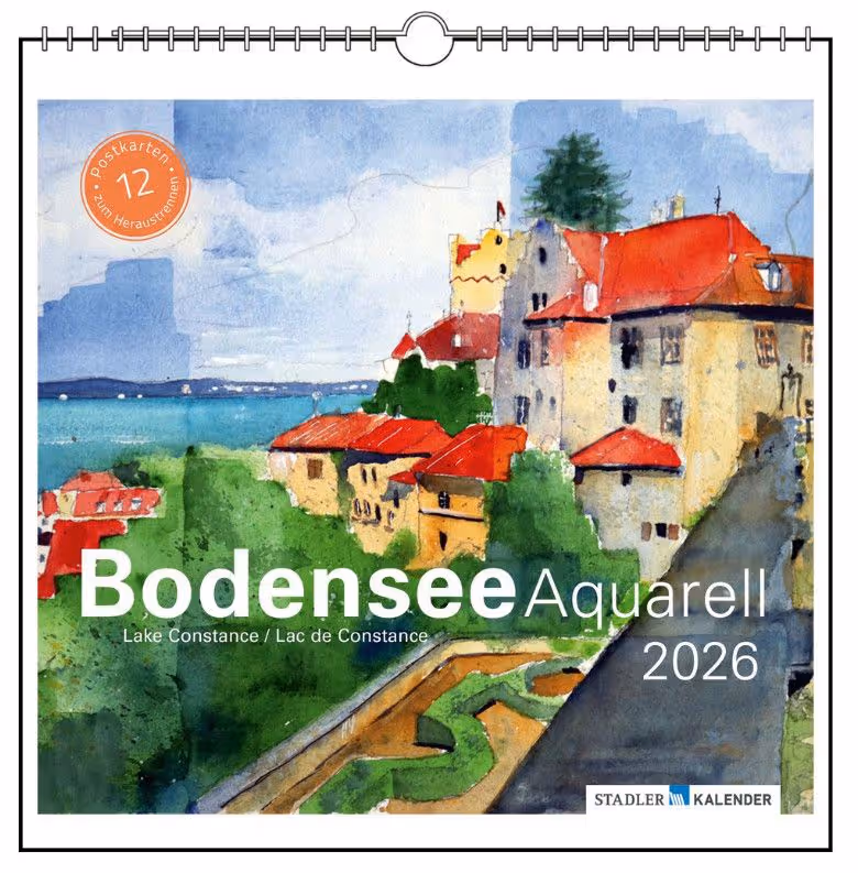 Bodensee Aquarell 2026