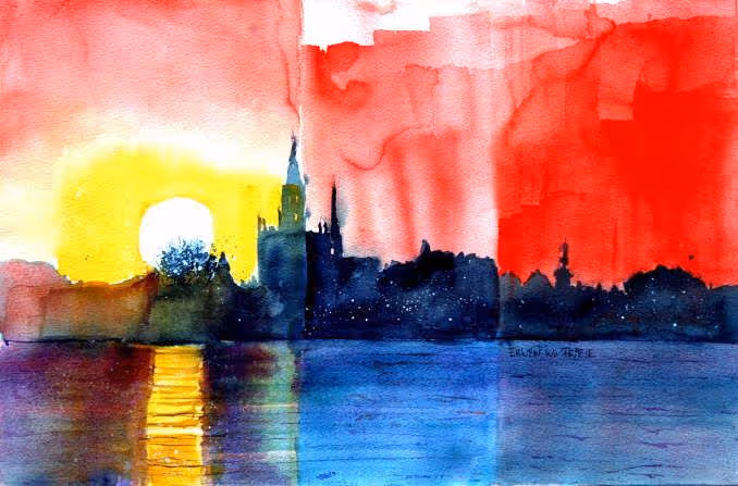 BodenseeSonnenUntergang