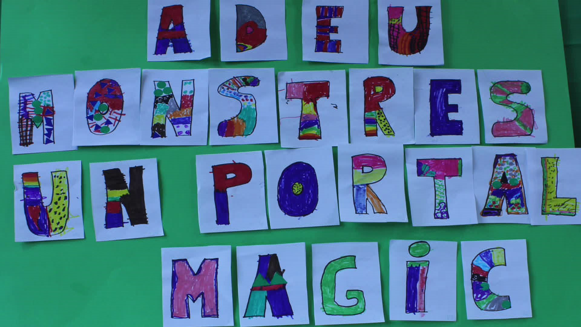 Adeu Monstres, un portal màgic