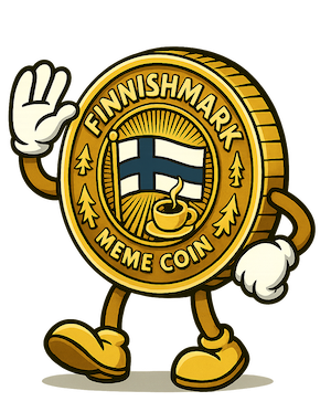 FinnishMark Coin Mascot