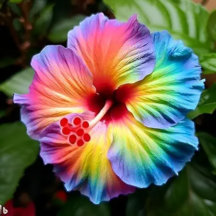 Rainbow Hibiscus