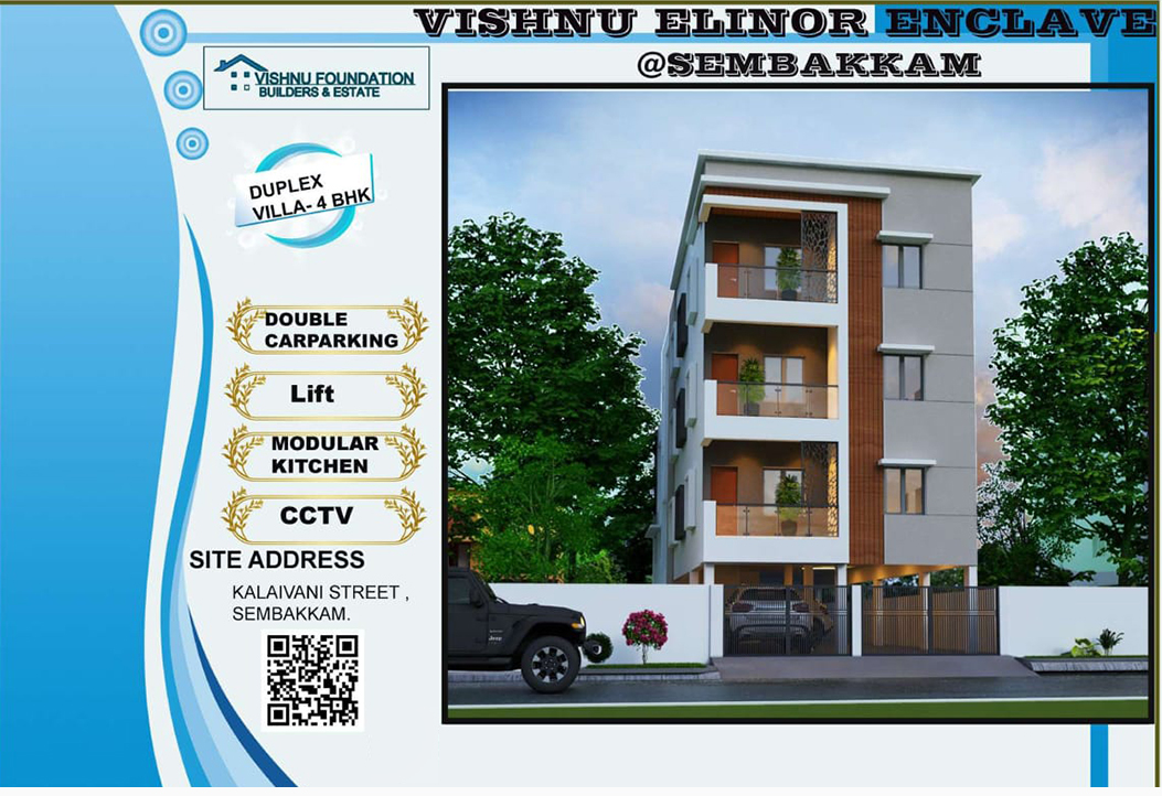 Villa for sale in Sembakkam , Tambaram East