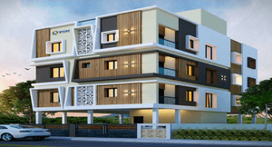 2BHK floor plan