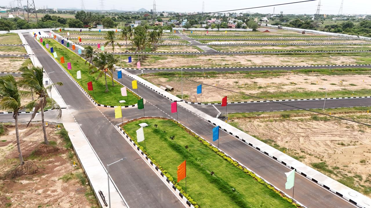 Plots for sale in Padappai