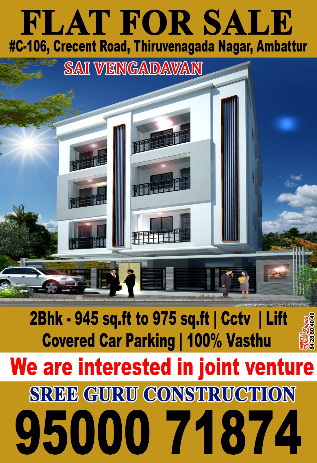 Flat in ambattur