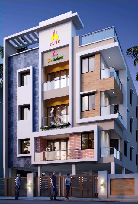 2BHK floor plan