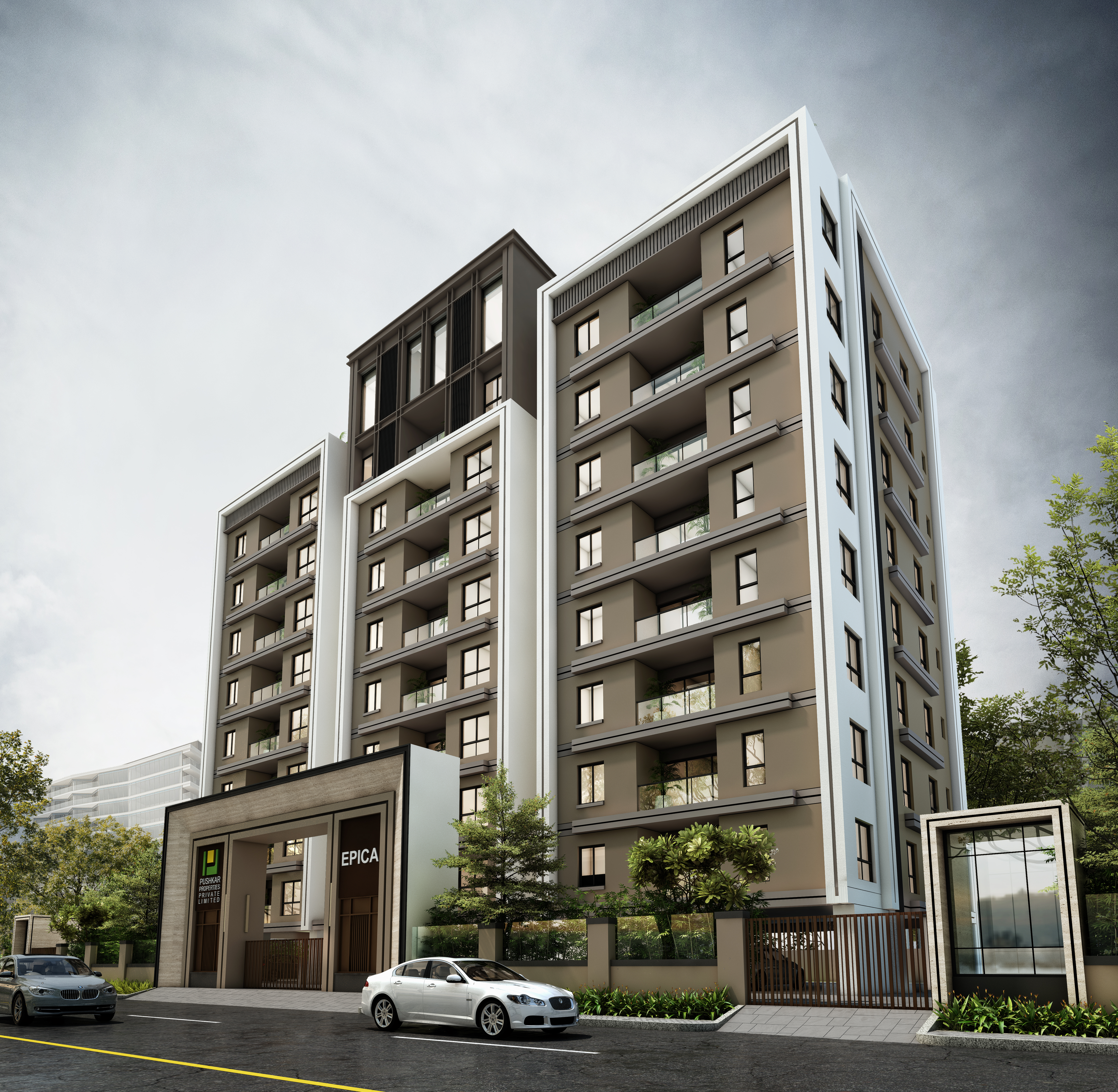 3BHK floor plan