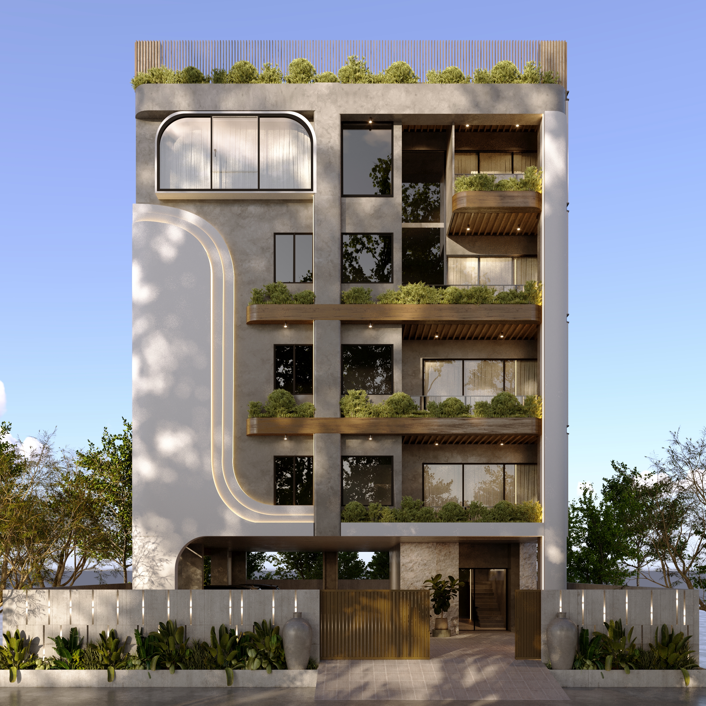 2BHK floor plan