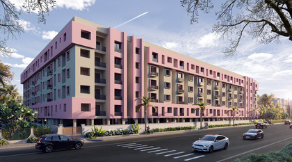 3BHK floor plan