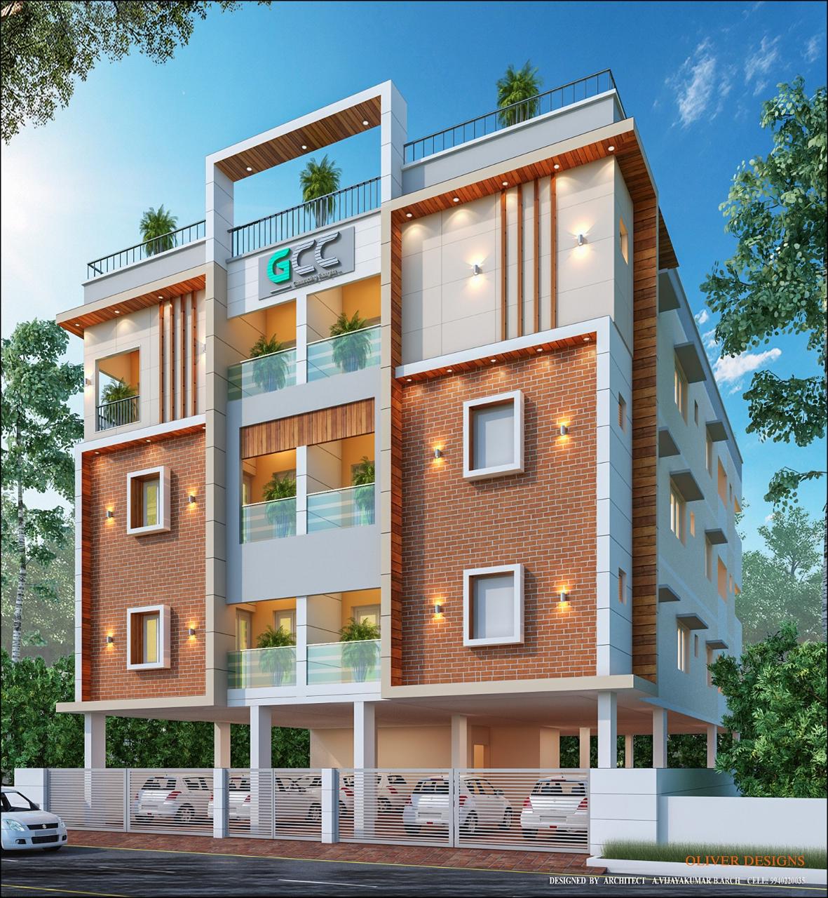 2BHK floor plan