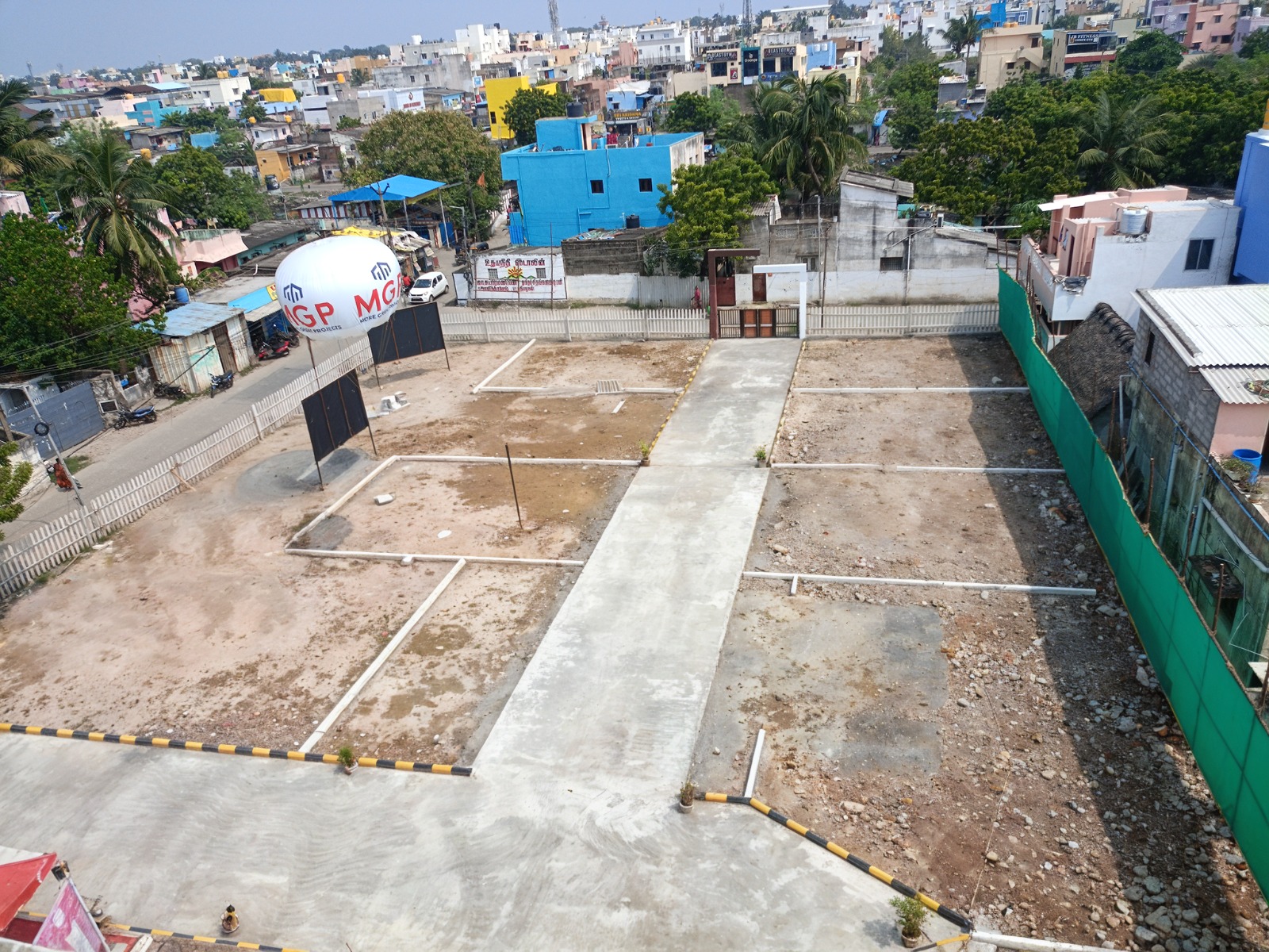 2BHK floor plan