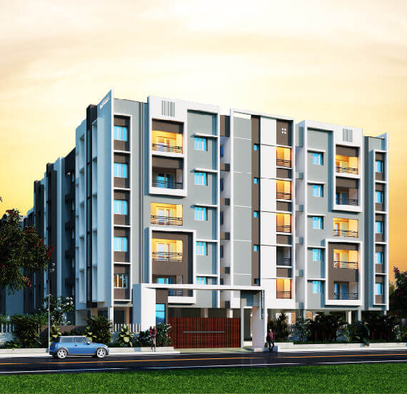 3BHK floor plan
