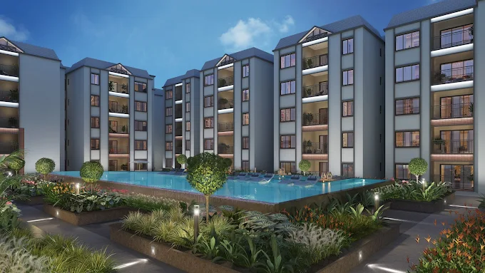 3BHK floor plan