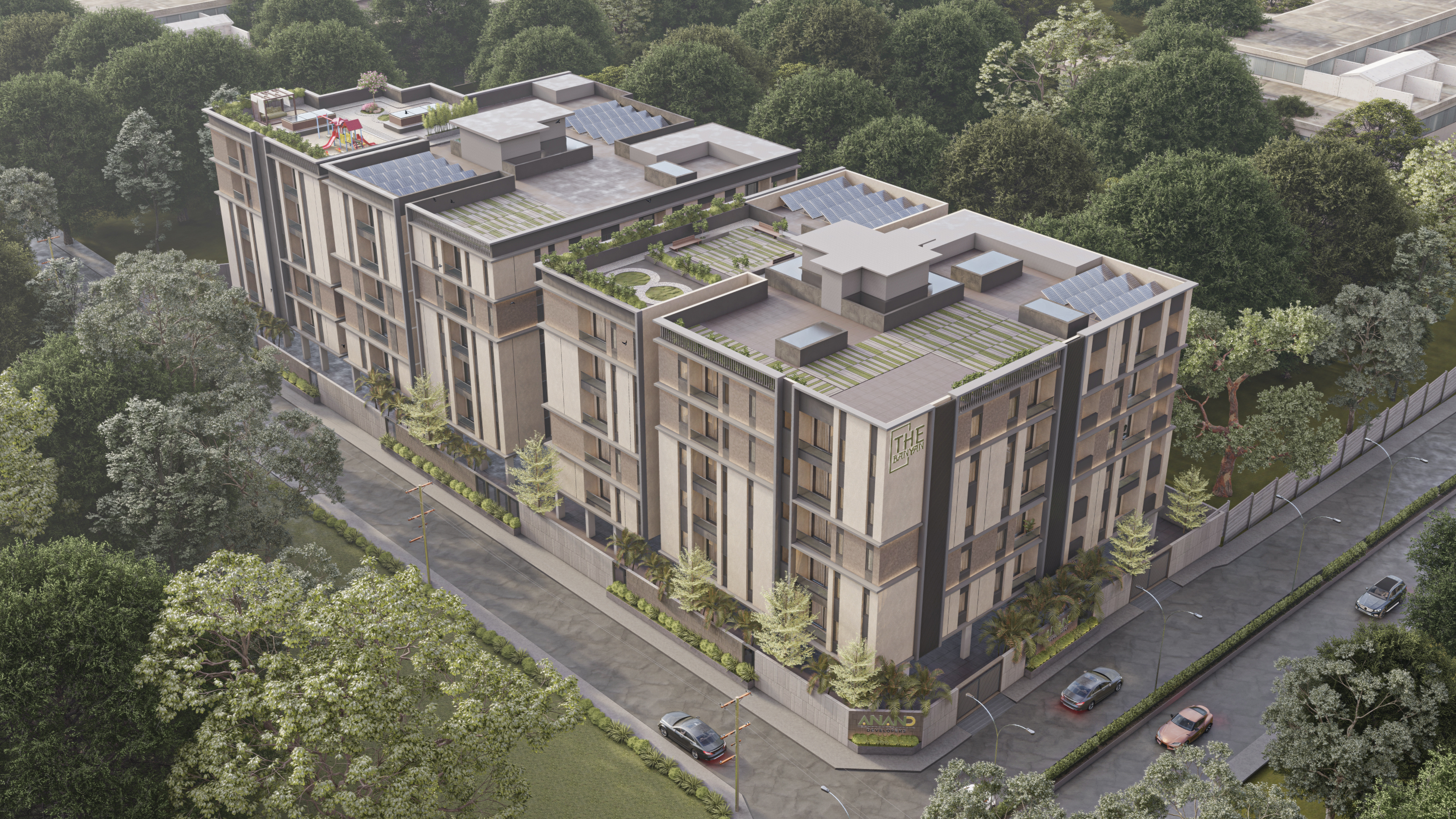 2BHK floor plan