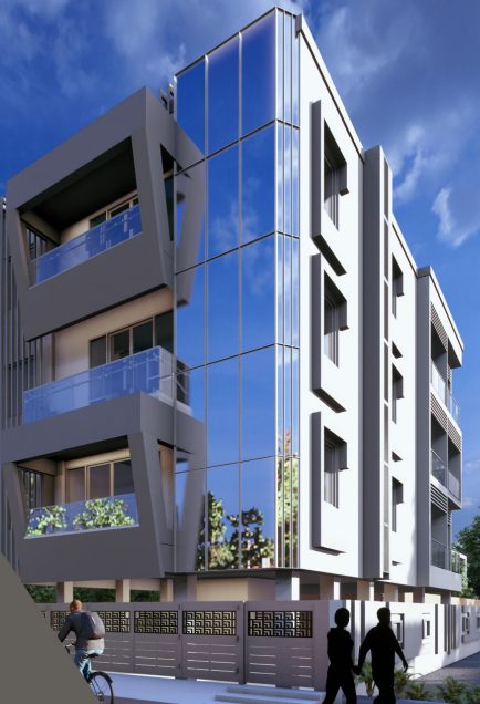 3BHK floor plan