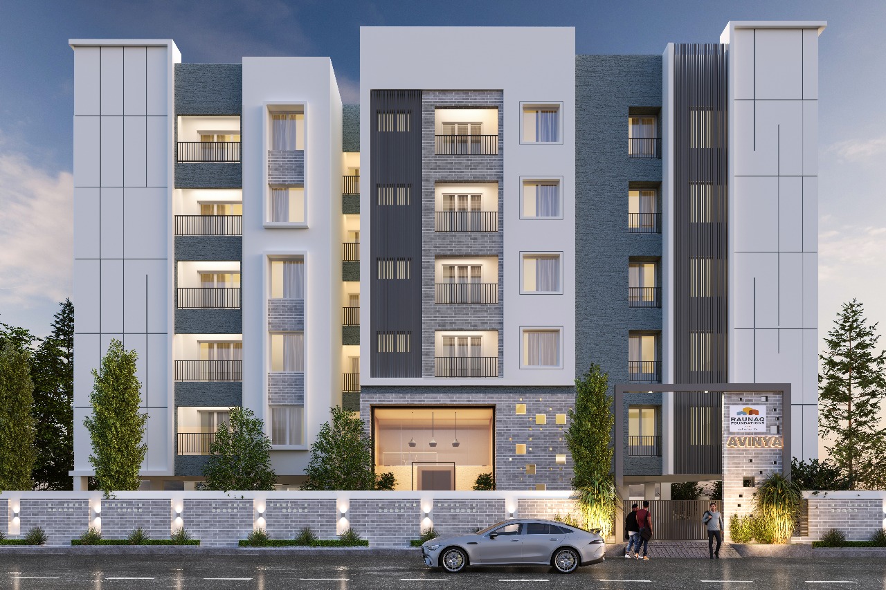 2BHK floor plan