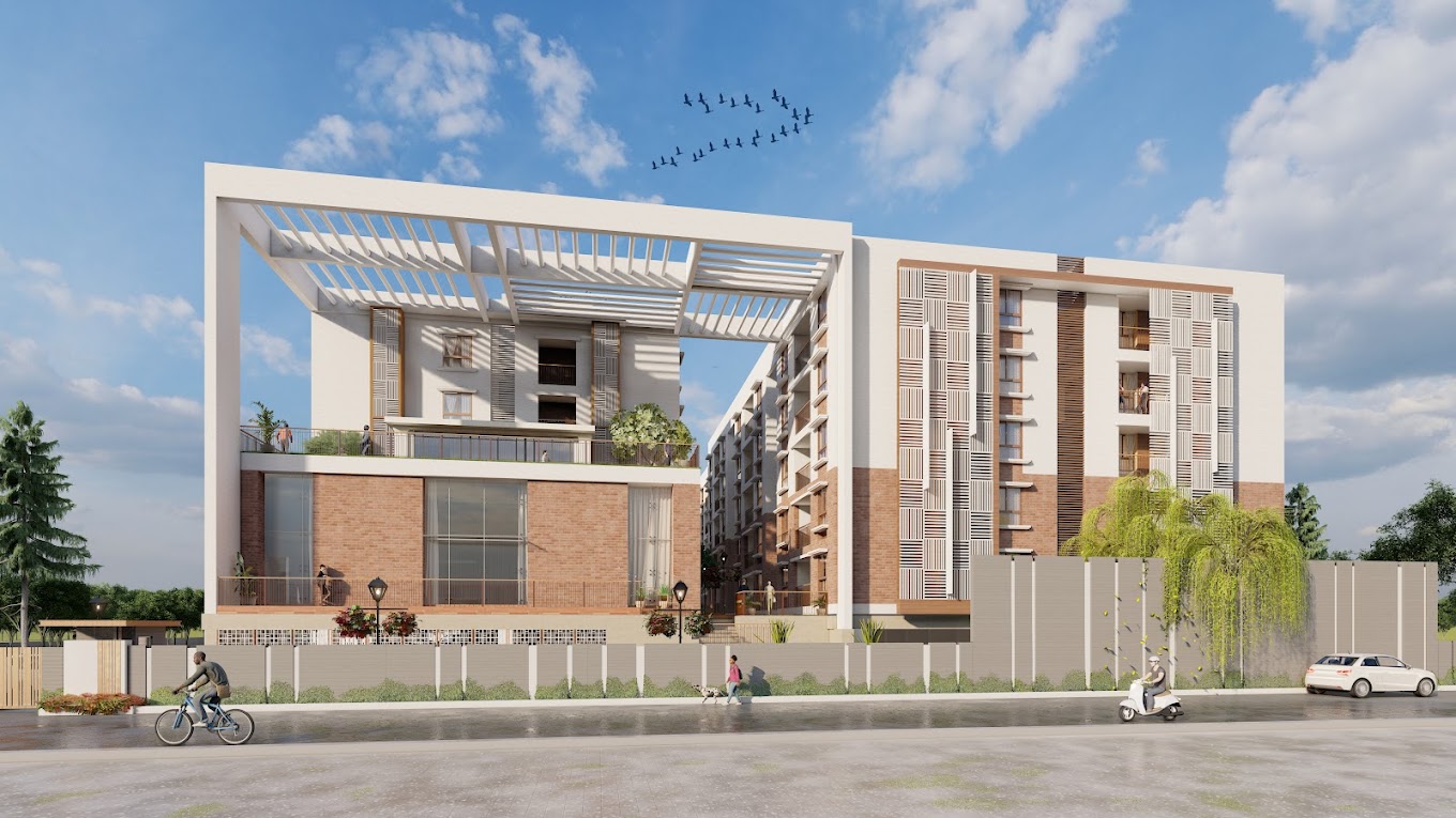 3BHK floor plan