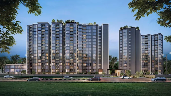 2BHK floor plan