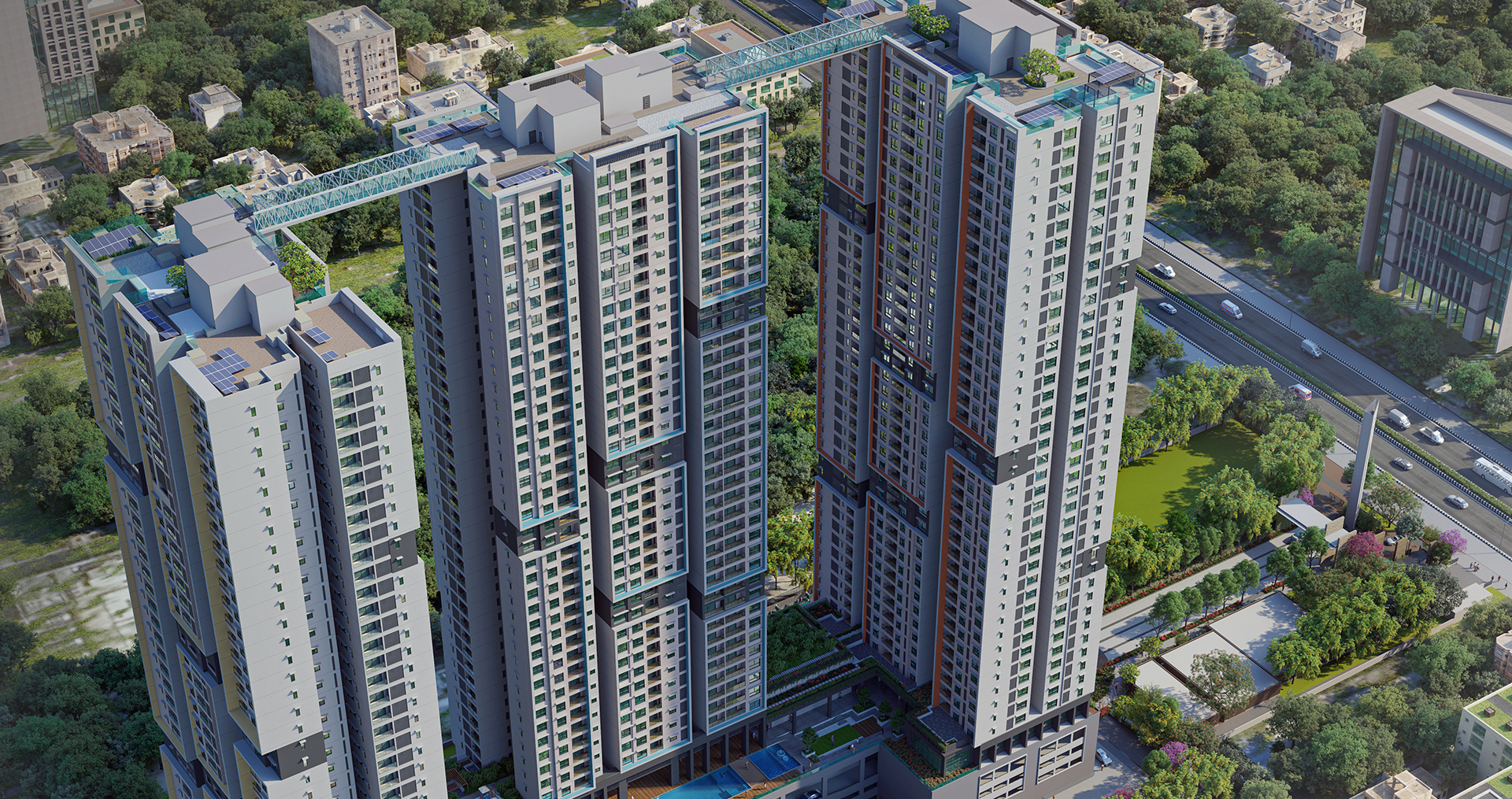 2BHK floor plan