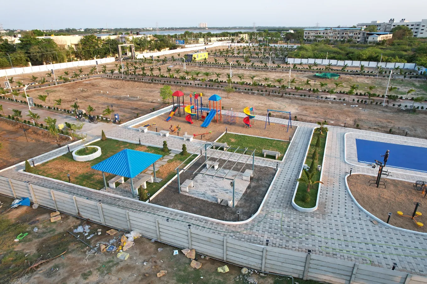 2BHK floor plan