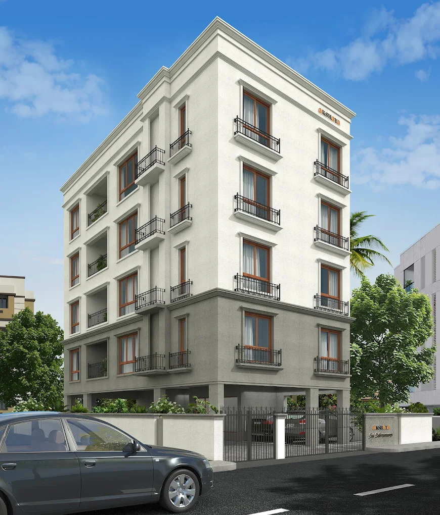 3BHK floor plan
