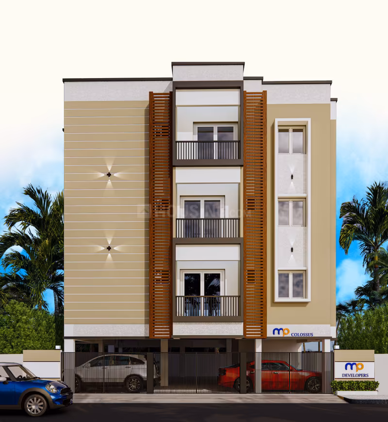 3BHK floor plan