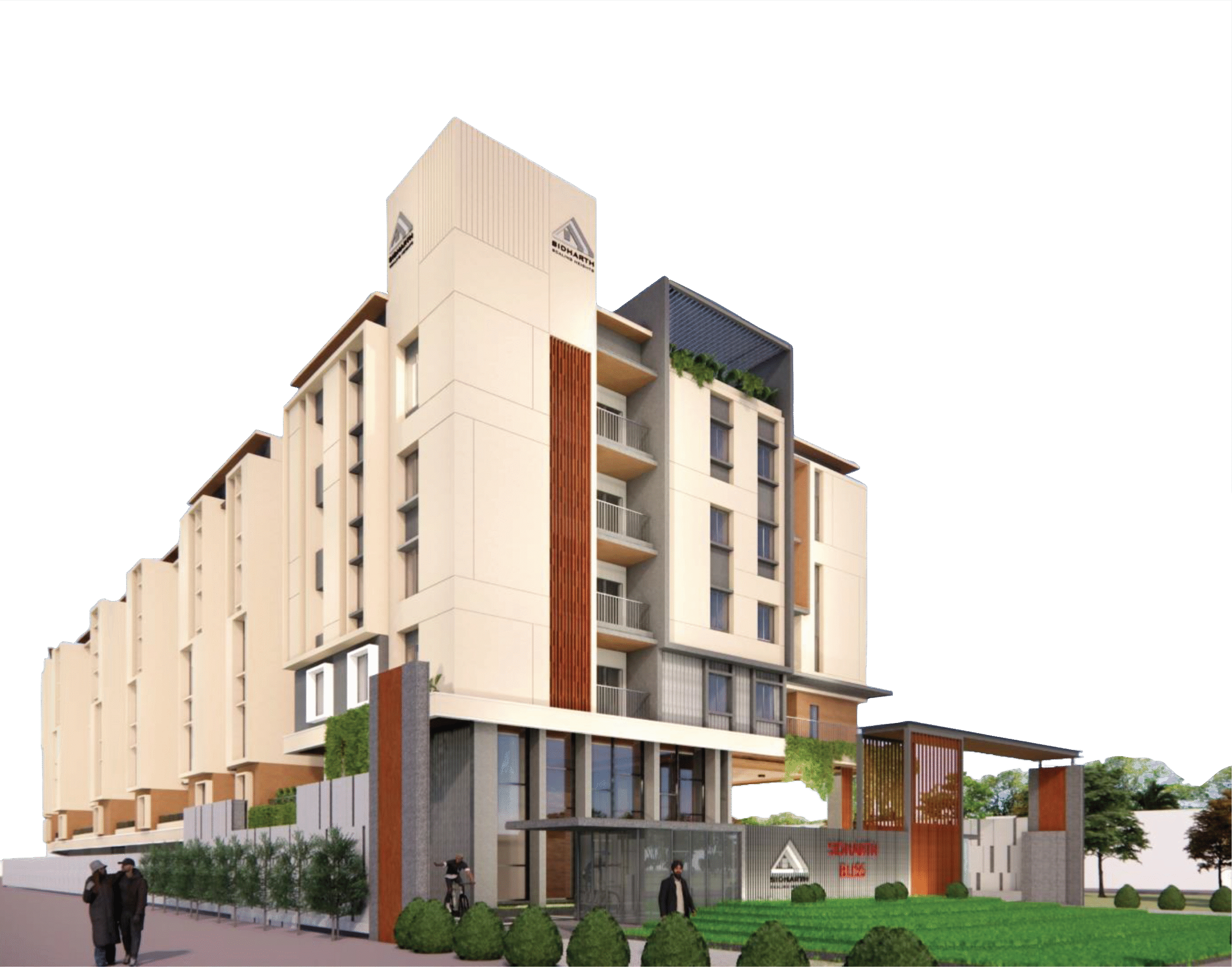 3BHK floor plan