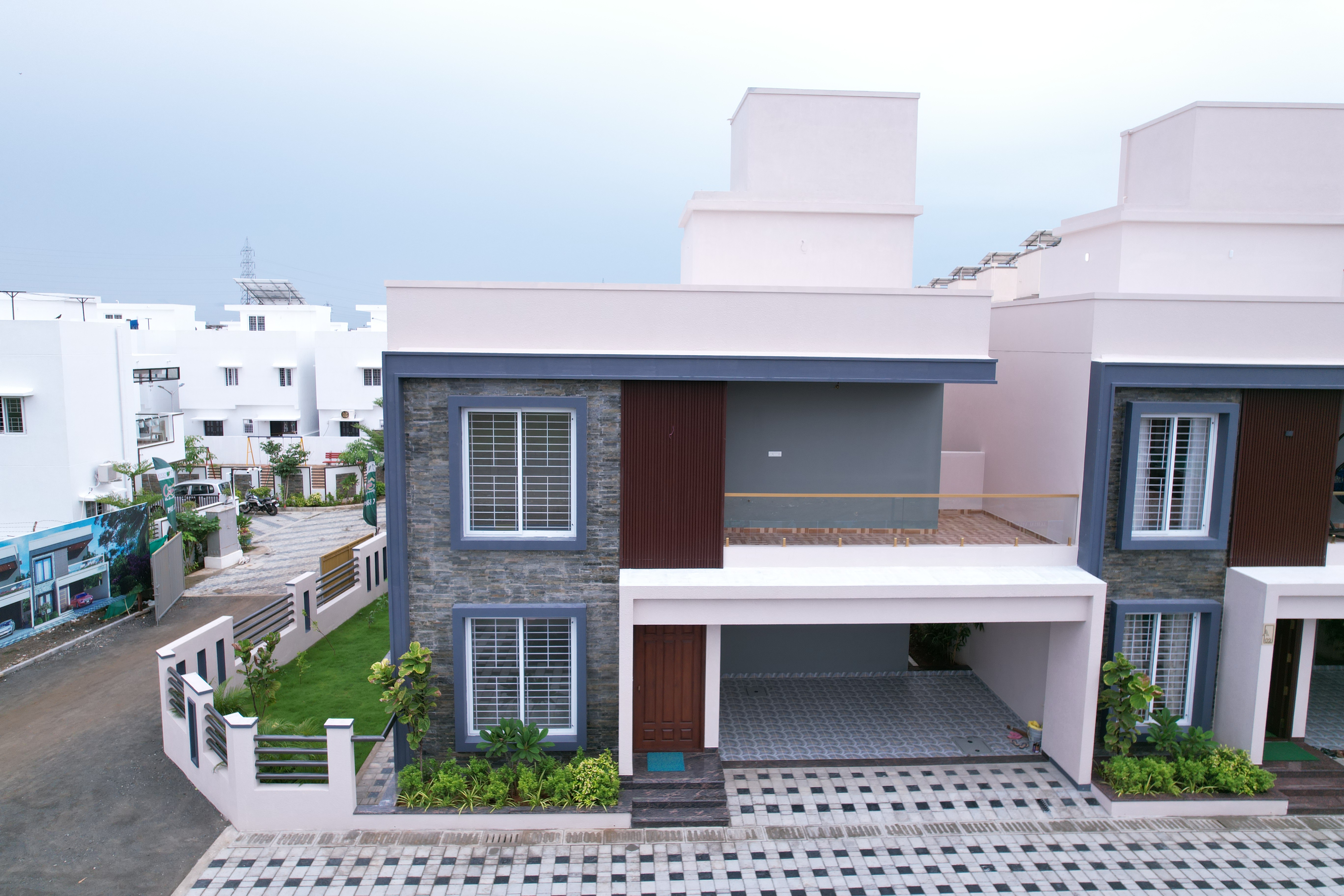 2BHK floor plan