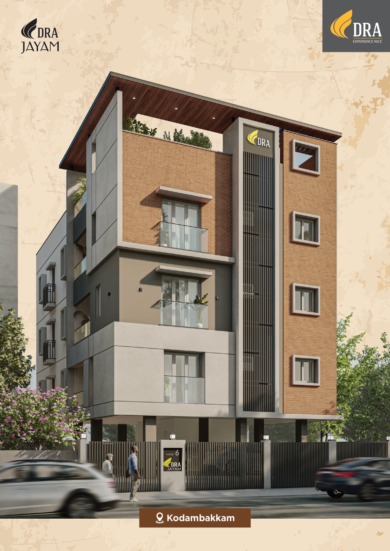 3BHK floor plan