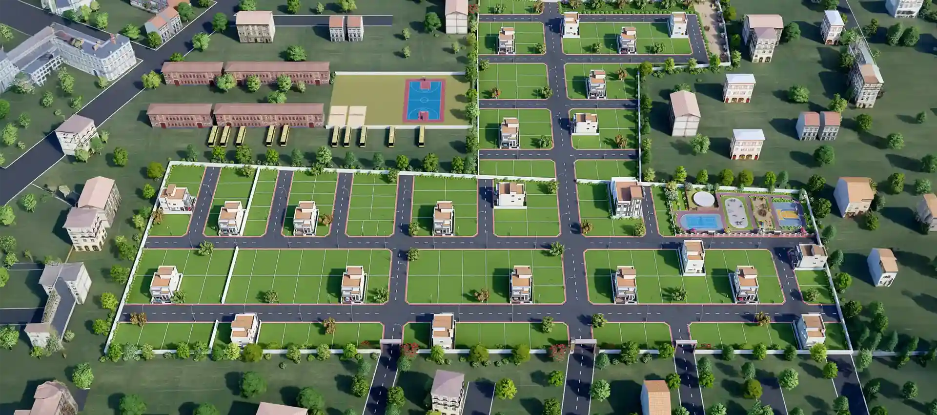 2BHK floor plan