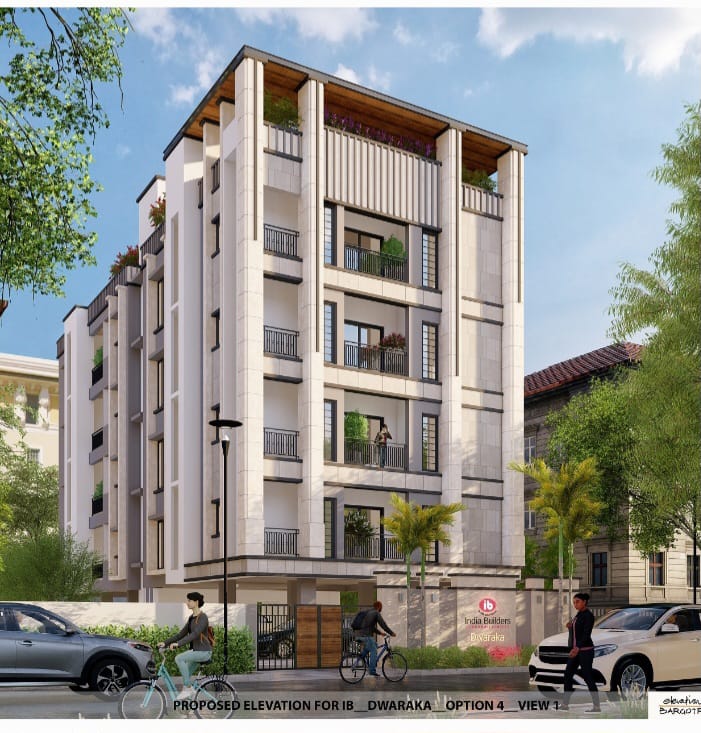 2BHK floor plan