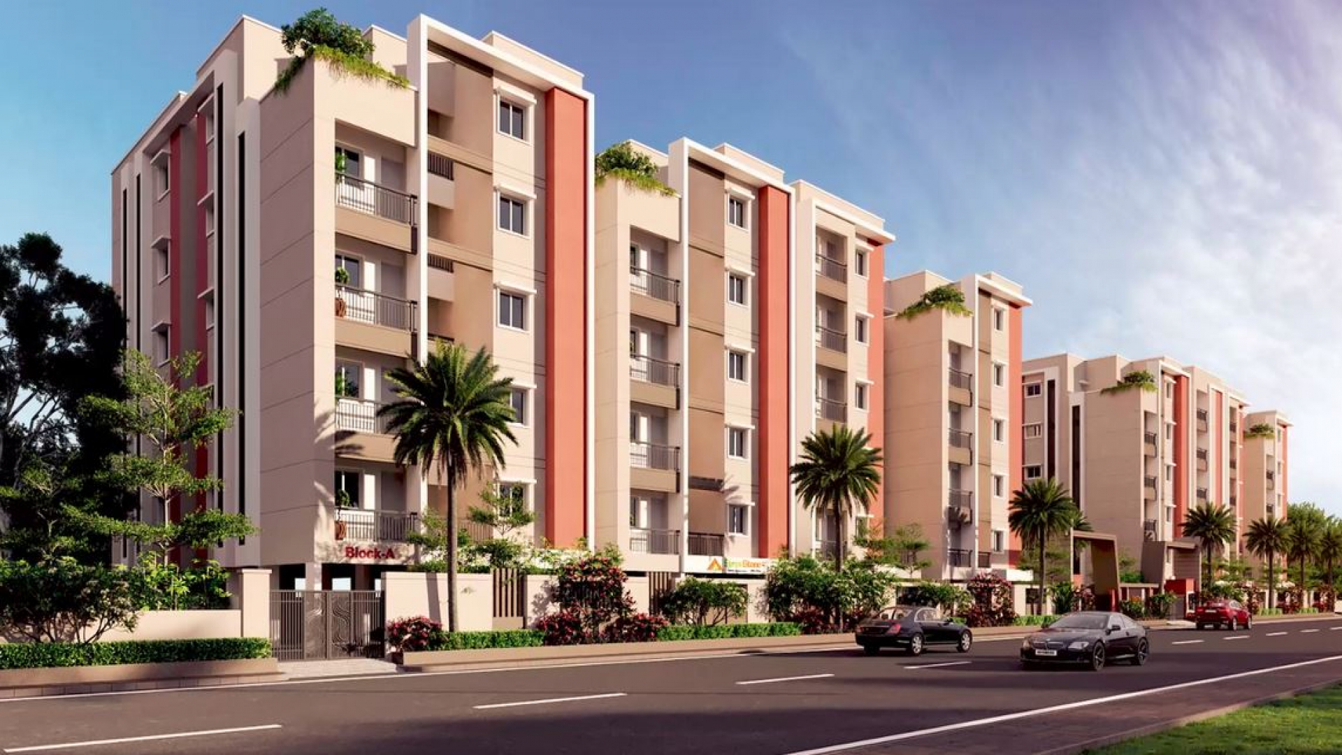 3BHK floor plan