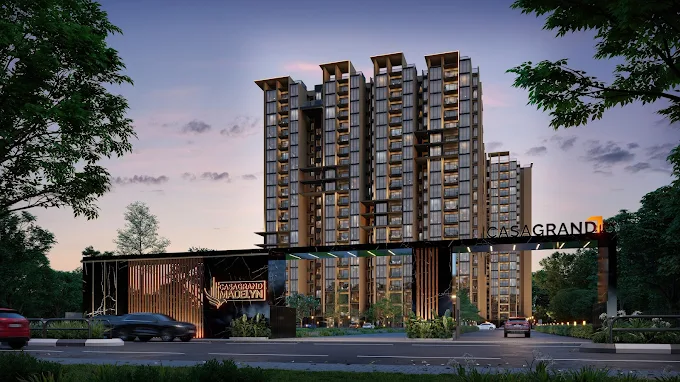2BHK floor plan