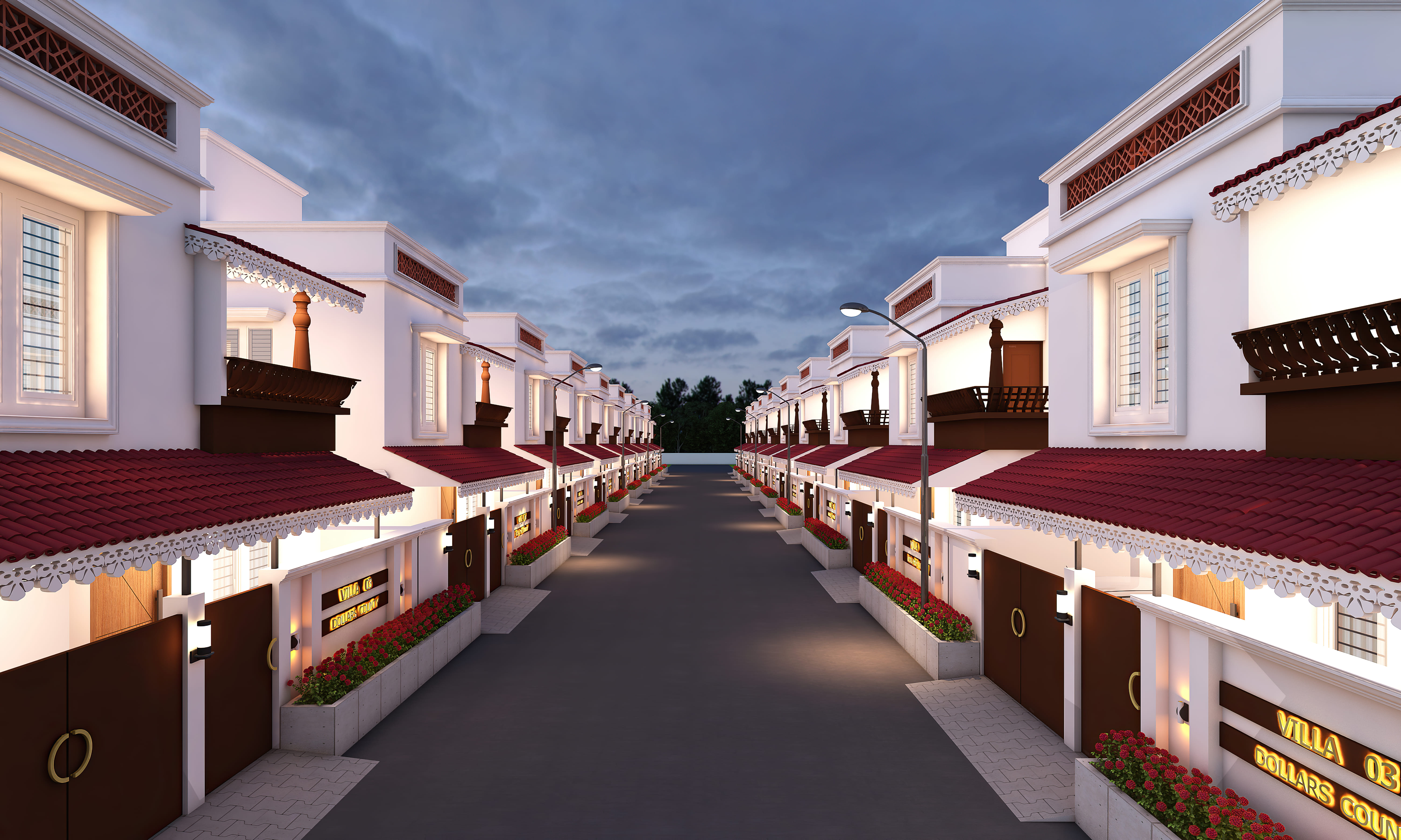 2BHK floor plan
