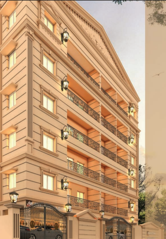 2BHK floor plan