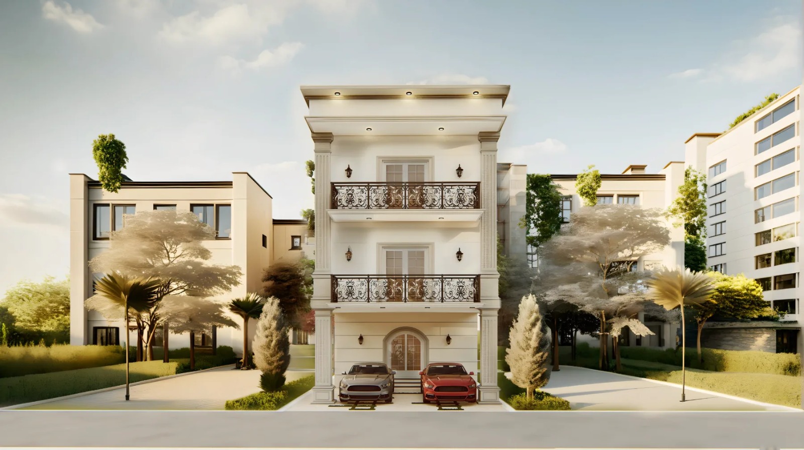 2BHK floor plan