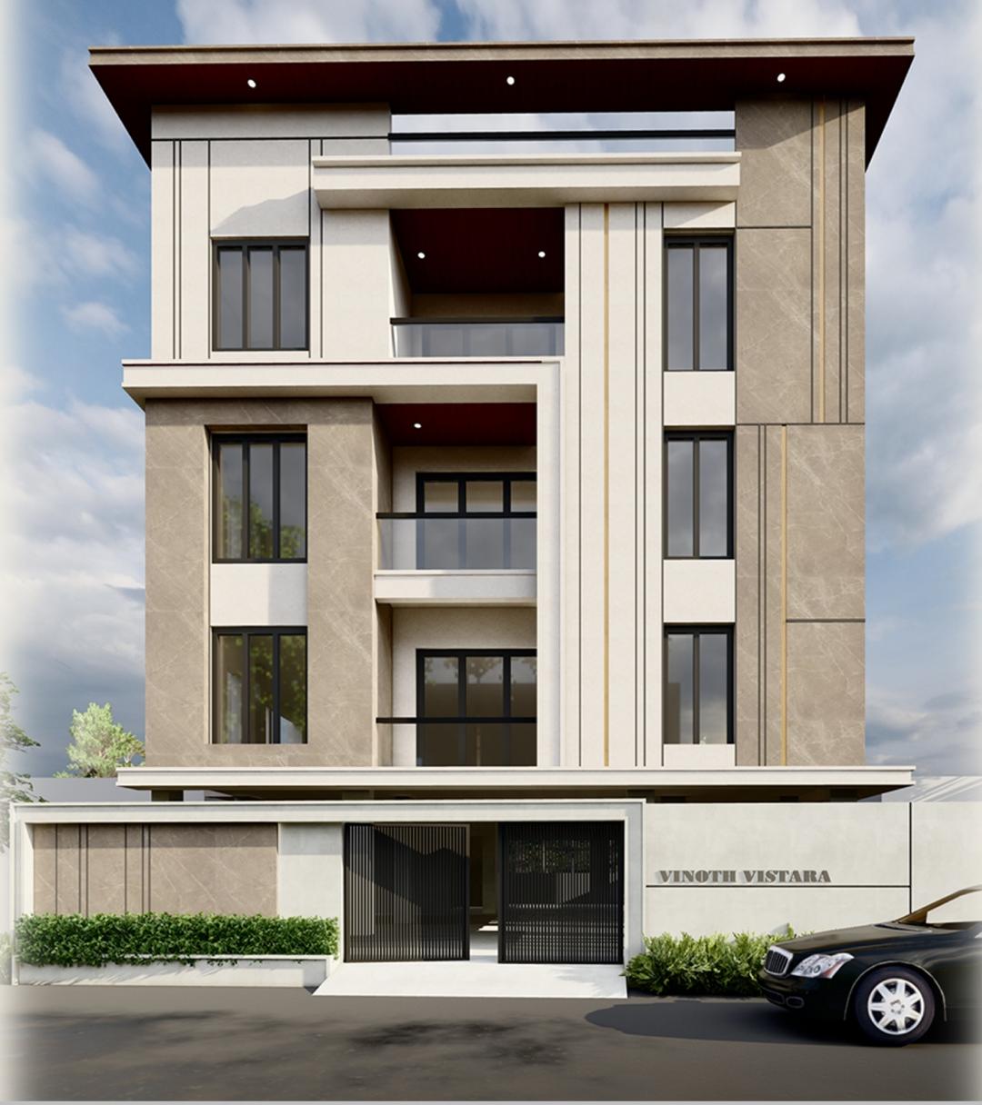 2BHK floor plan
