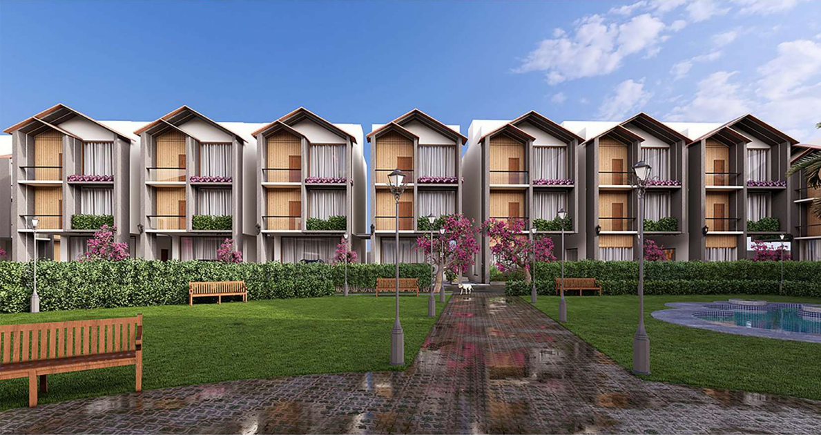 2BHK floor plan