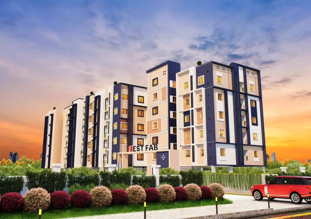3BHK floor plan