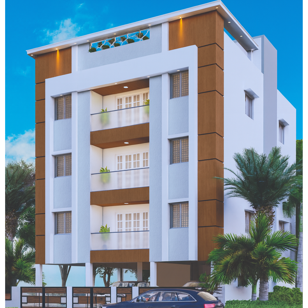 2BHK floor plan