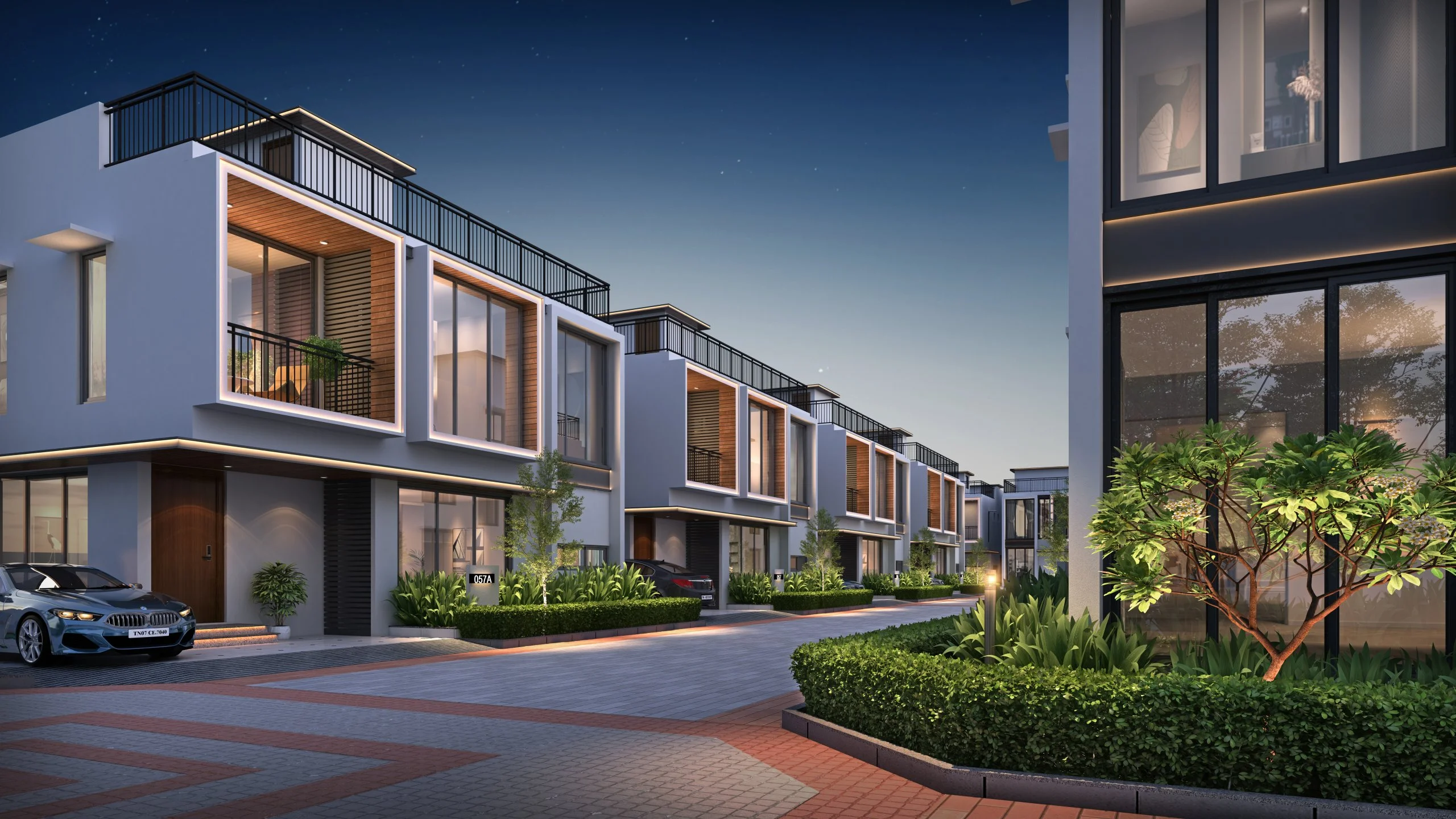 3BHK floor plan